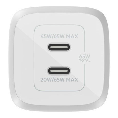 Belkin WCH013AUWH mobile device charger White Indoor