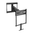 Brateck Fabulous Wall Mounted Gas Spring Dual Monitor Arm 17'-32',Weight Capacity (per screen)9kg(Black)