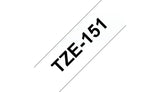 BROTHER 24mm wide | black on clear laminated tape | 8m (TZE-151)