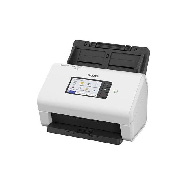 BROTHER ADS-4900W Professional desktop document scanner | ADF | 60 ppm | 120 ipm | 600 x 600|1200 x 1200 dpi | WiFi | 62dB | USB (ADS-4900W)