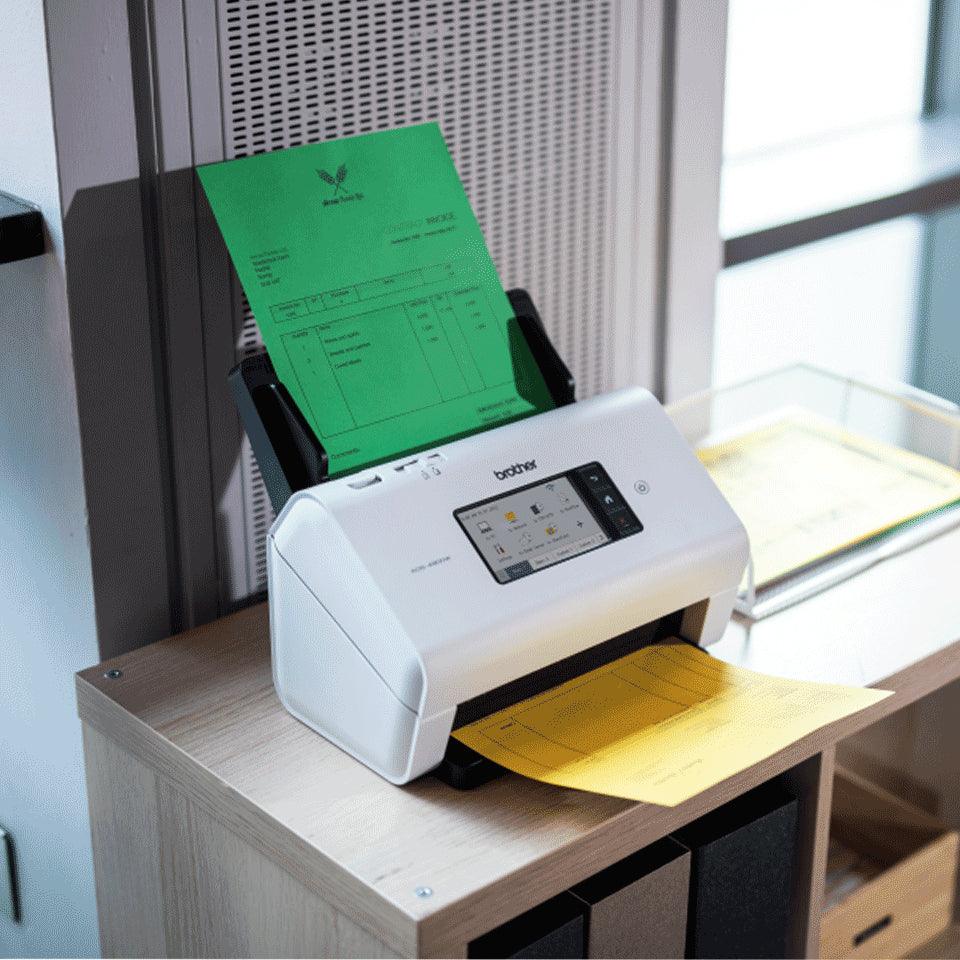BROTHER ADS-4900W Professional desktop document scanner | ADF | 60 ppm | 120 ipm | 600 x 600|1200 x 1200 dpi | WiFi | 62dB | USB (ADS-4900W)