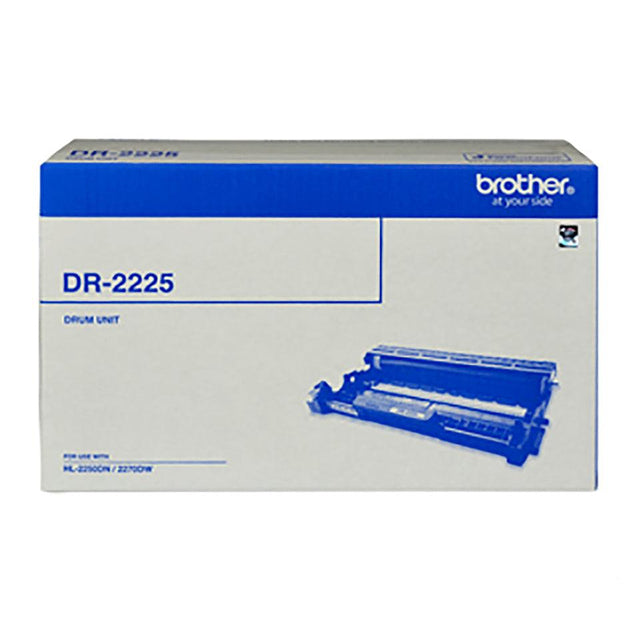 BROTHER Black Drum Unit | Single Pack. Prints 12 |000 pages (DR-2225)
