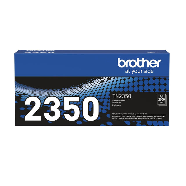 BROTHER Black High Yield Toner Cartridge (TN-2350)