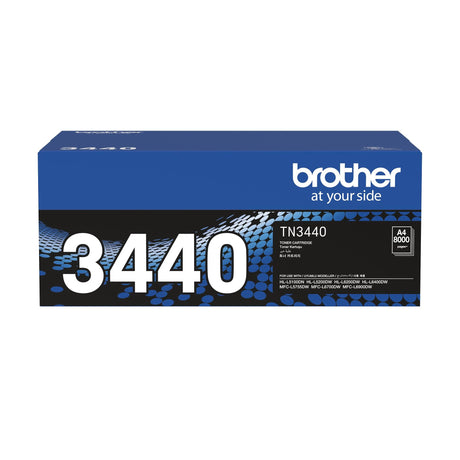 BROTHER Black High Yield Toner Cartridge (TN-3440)