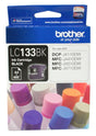 BROTHER Black Ink Cartridge | Single Pack. Prints 550 pages (LC-133BK)