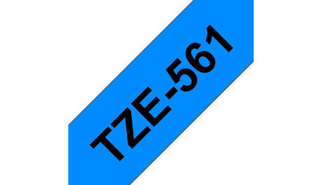 BROTHER Black on blue Laminated tape 36mm x 8m (TZE-561)