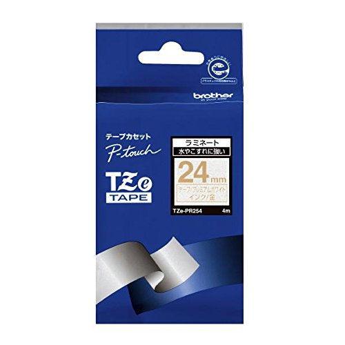 BROTHER Brother TZE-PR254 label-making tape White (TZE-PR254)