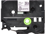 BROTHER Brother TZE-SE5 label-making tape Black on white TZ|TZe (TZE-SE5)
