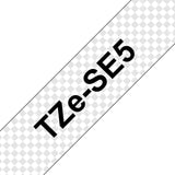 BROTHER Brother TZE-SE5 label-making tape Black on white TZ|TZe (TZE-SE5)