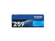 BROTHER Cyan Super High Capacity Toner Cartridges | Approx. 4000 pages. (TN-259C)