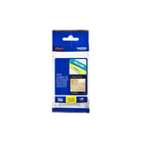 BROTHER Gold on Premium White 12mm Premium Tape 4M (TZE-PR234)
