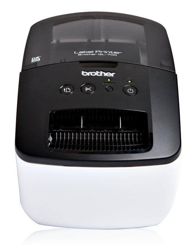 BROTHER High-speed | Professional Label Printer | AutoCutter | 300 x 600 dpi | 150 mm|sec | True Type | USB (QL-700)