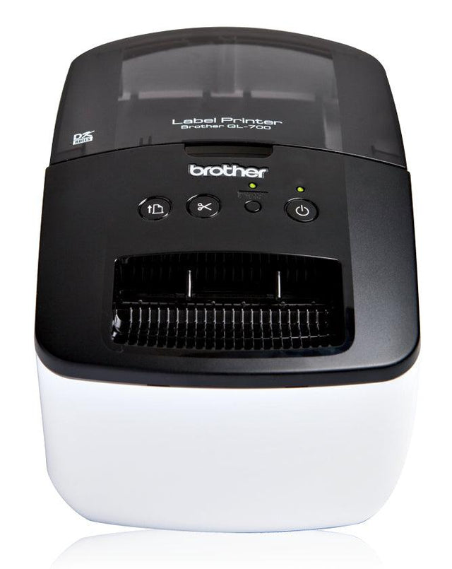 BROTHER High-speed | Professional Label Printer | AutoCutter | 300 x 600 dpi | 150 mm|sec | True Type | USB (QL-700)