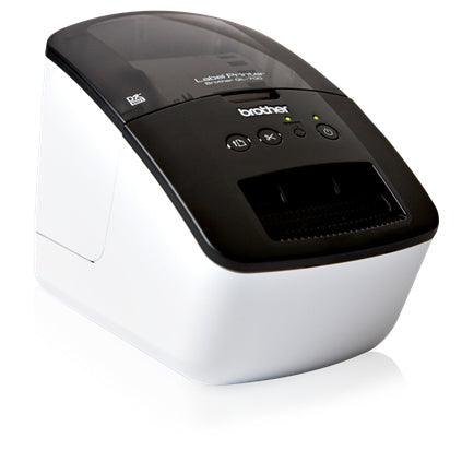 BROTHER High-speed | Professional Label Printer | AutoCutter | 300 x 600 dpi | 150 mm|sec | True Type | USB (QL-700)
