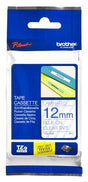 BROTHER TZe-133 - 12 mm blue on transparent tape | 8m (TZE-133)