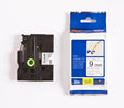 BROTHER TZe-FX221 - 9 mm black on white tape | 8m (TZE-FX221)