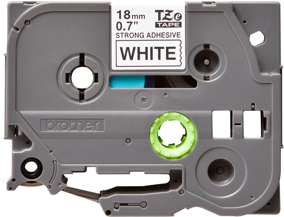 BROTHER TZe-S241 - 18 mm black on white tape | 8m (TZE-S241)