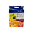 BROTHER Yellow Ink Cartridge | Single Pack. Prints 300 pages (LC-131Y)