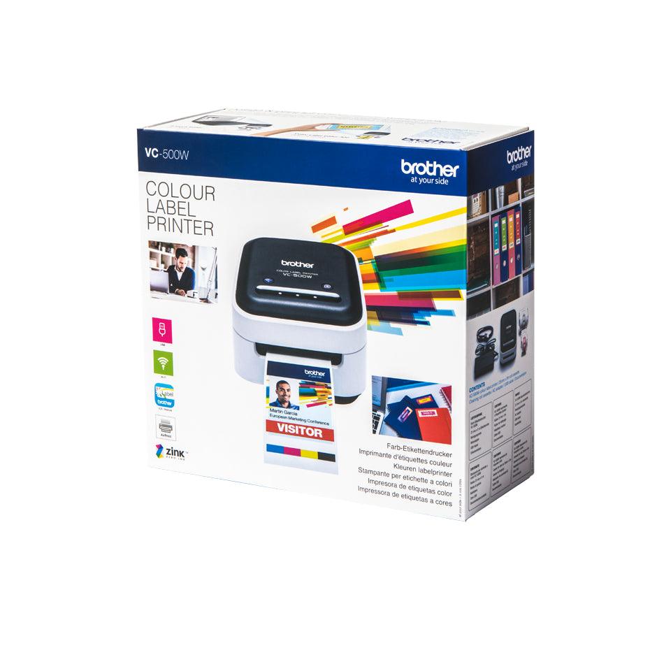 BROTHER ZINK | CZ (9 - 50 mm) | USB 2.0 | 802.11 b|g|n | 313 dpi | 8 mm|s | 0.66 kg (VC-500W)