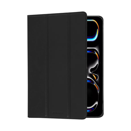 Tri-Fold Folio Case for D.BRAMANTE 1928 iPad Pro 11" – M5 2025 / M4 2024 – Black – Premium New