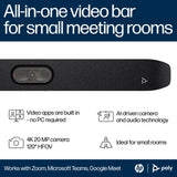 POLY Studio X32 All-In-One No Power Supply Video Conferencing System