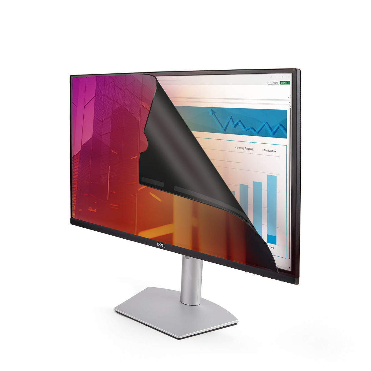 STARTECH 24" 16:9 Gold Monitor Privacy Screen | Reversible Filter w|Enhanced Privacy | Security Shield | +- 30 Deg. (2469G-PRIVACY-SCREEN)
