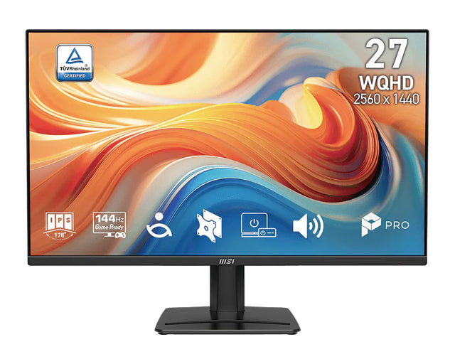 MSI PRO MP275Q E14 Monitor – 27" / QHD / IPS / 144Hz – Business Monitor