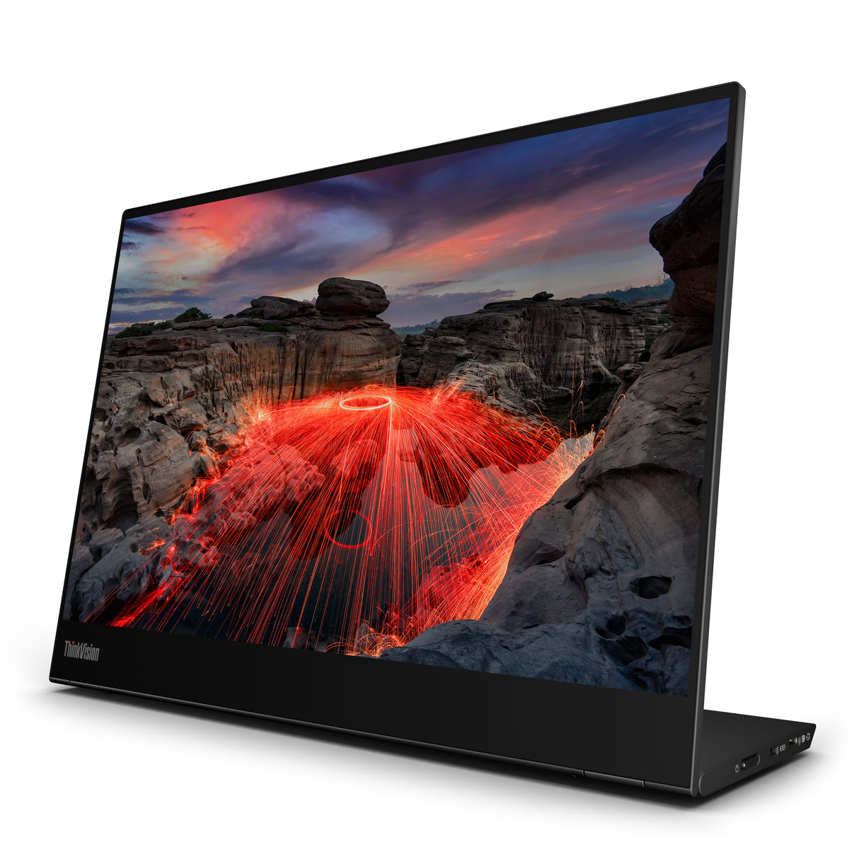 Lenovo ThinkVision M14t Gen 2 Monitor – 14" / QHD / IPS / 60Hz – Business Monitor
