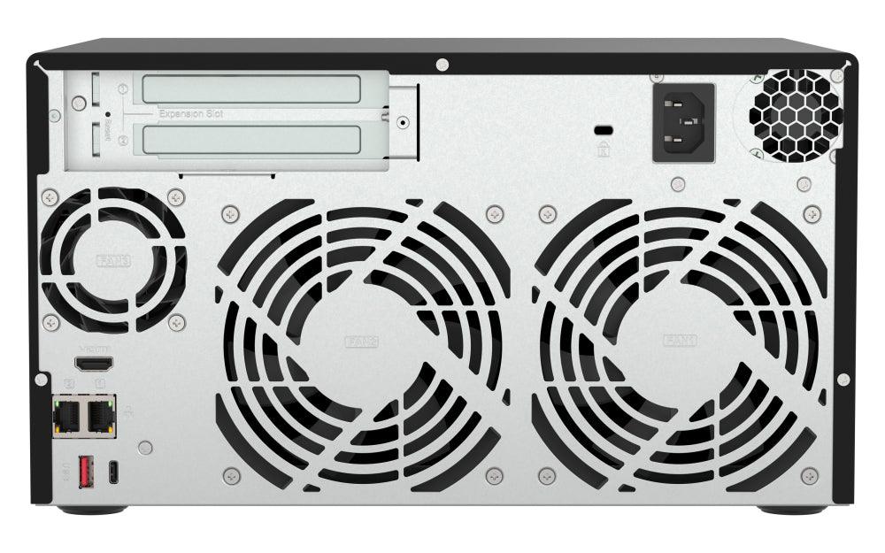 QNAP i5 | 32 GB DDR4 | 5 GB Flash | 8x 3.5" | 2x M.2 | 7.3 kg (QVP-85B)