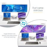 STARTECH Dual-Laptop Docking Station