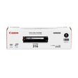 CANON 316 Black toner cartridge for LASERSHOT LBP5050N (CART316BK)
