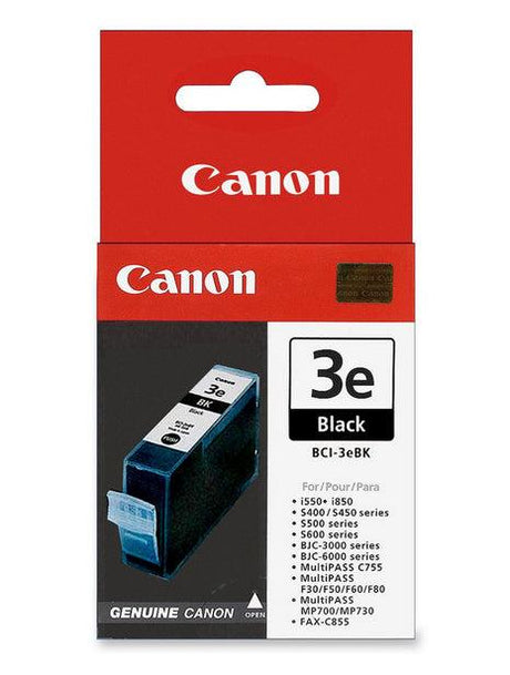 CANON Canon Cartridge BCI-3E Black ink cartridge Original (BCI3EBK)