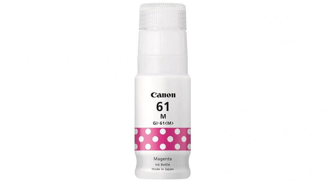 Canon GI61M MAGENTA INK BOTTLE FOR G3620 G3625 G3660 - 7.7K PAGE YIELD