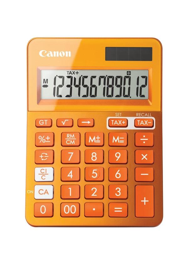 Canon LS-123k calculator Desktop Basic Orange