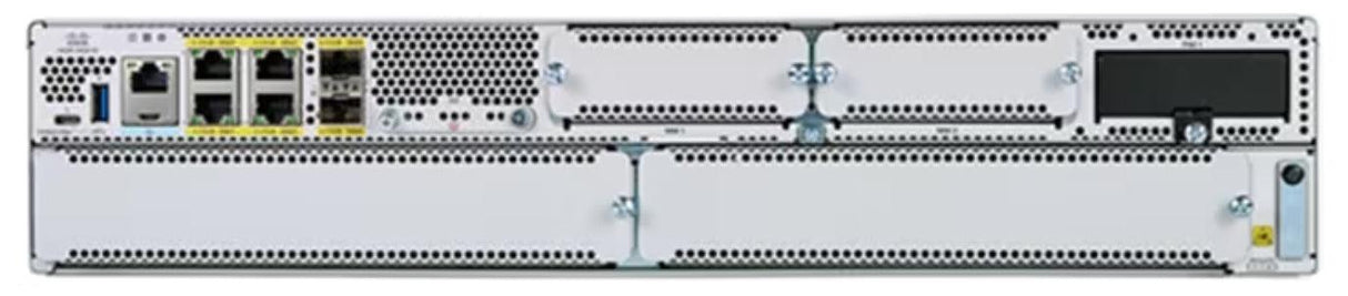 Cisco C8300-2N2S-4T2X wired router 10 Gigabit Ethernet, Fast Ethernet, Gigabit Ethernet Grey