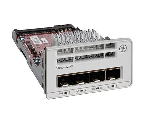Cisco C9200-NM-4X network switch module 10 Gigabit Ethernet, Gigabit Ethernet