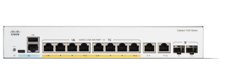 Cisco Catalyst 1200 8-port GE PoE Ext PS 2x1G Combo