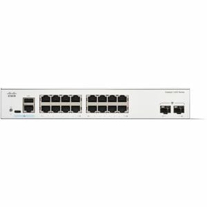 CISCO Catalyst 1300 C1300-16P-2G 16 Ports Manageable Ethernet Switch