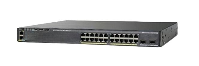 Cisco Catalyst WS-C2960XR-24TD-I network switch Managed L2 Gigabit Ethernet (10/100/1000) Black