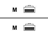 Cisco ENET CROSSOVER CABLE networking cable 3 m