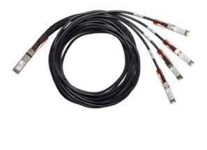 Cisco InfiniBand cable 3 m SFP25G Black - QSFP-4SFP25G-CU3M= - 4 Pack