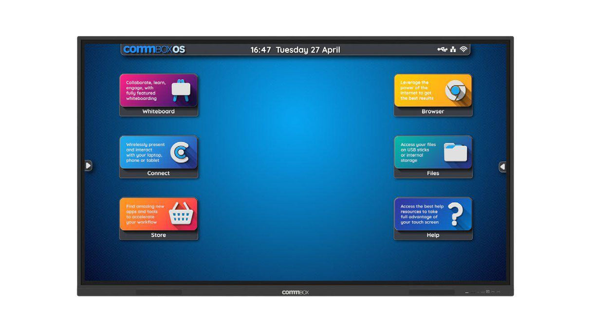 COMMBOX 55 Interactive Whiteboard with 4K Touchscreen