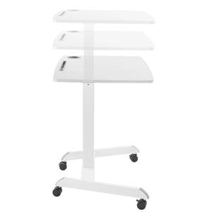 COMMBOX ROAMER MOBILE WORKSTATION HEIGHT ADJUSTABLE, 80CM x 56CM WORK SURFACE, HOOK