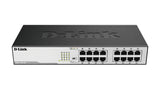 D-LINK 16x RJ-45 (10|100|1000 Mbps) | 1000BASE-T | 32 Gbps | 23.81 mpps (DGS-1016D)