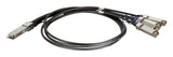D-LINK 40G Passive QSFP+ to four 10G SFP+ Twinaxial Direct Attach Cable | 1m (DEM-CB100QXS-4XS)