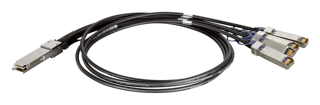 D-LINK 40G Passive QSFP+ to four 10G SFP+ Twinaxial Direct Attach Cable | 1m (DEM-CB100QXS-4XS)