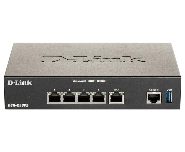 D-LINK 5-Gigabit Port VPN Router DSR-250v2 (DSR-250V2)