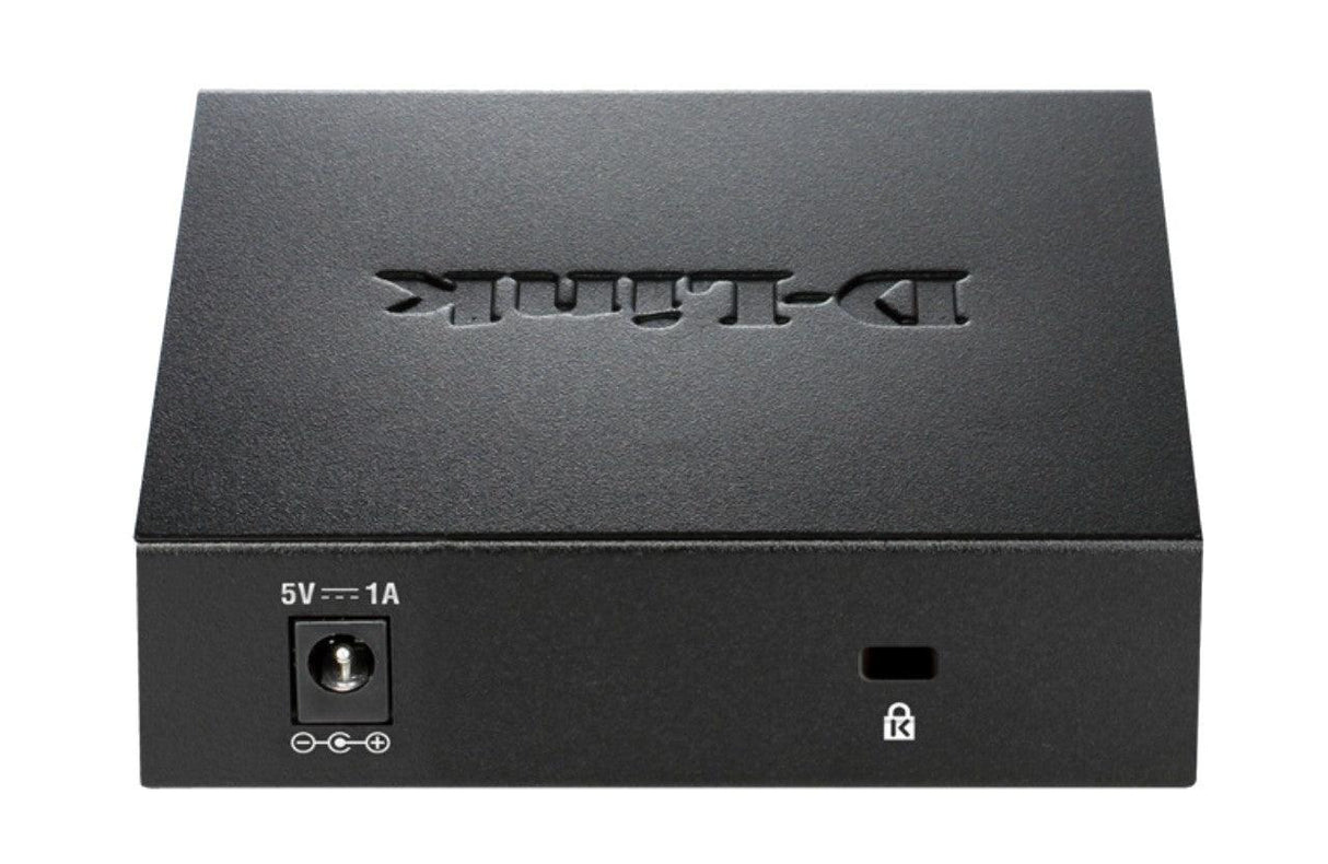 D-LINK 5 Port Gigabit Switch | Black (DGS-105)