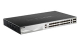 D-LINK DGS-3130-30S | 24x SFP | 2x 10GBASE-T | 4x 10G SFP+ | 168 Gbps | 125 Mpps | 440x250x44 mm (DGS-3130-30S)