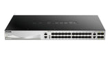 D-LINK DGS-3130-30S | 24x SFP | 2x 10GBASE-T | 4x 10G SFP+ | 168 Gbps | 125 Mpps | 440x250x44 mm (DGS-3130-30S)